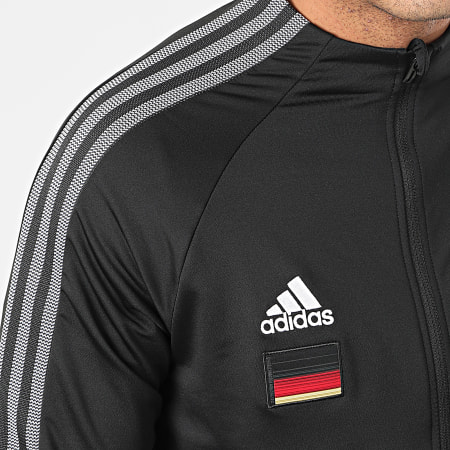 Adidas Sportswear - Veste De Sport A Bandes DFB Anthem FI1453 Noir