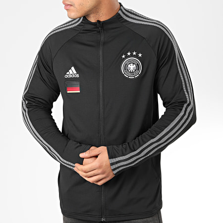 Adidas Sportswear - Veste De Sport A Bandes DFB Anthem FI1453 Noir
