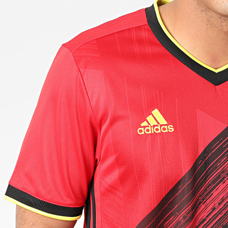 Adidas Sportswear - Maillot De Foot A Bandes RFBA EJ8546 Rouge