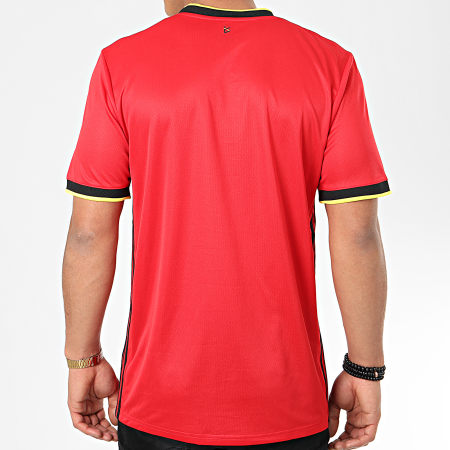 Adidas Performance - Maillot De Foot A Bandes RFBA EJ8546 Rouge