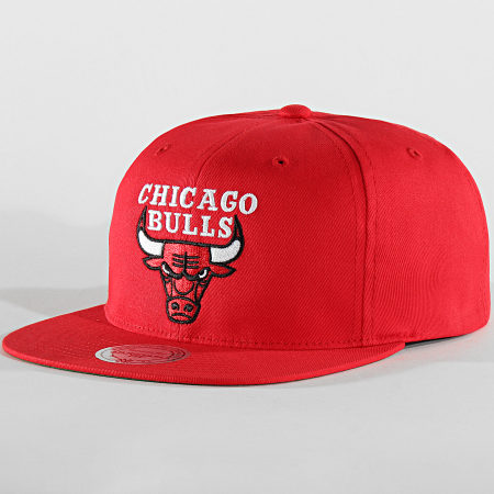 Mitchell and Ness - Casquette Snapback International 462 Chicago Bulls Rouge