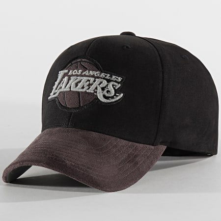 Mitchell and Ness - Casquette International 469 Los Angeles Lakers Noir Gris Reflective
