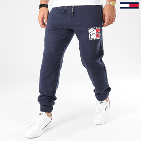 Tommy Jeans - Pantalon Jogging Graphic 7533 Bleu Marine