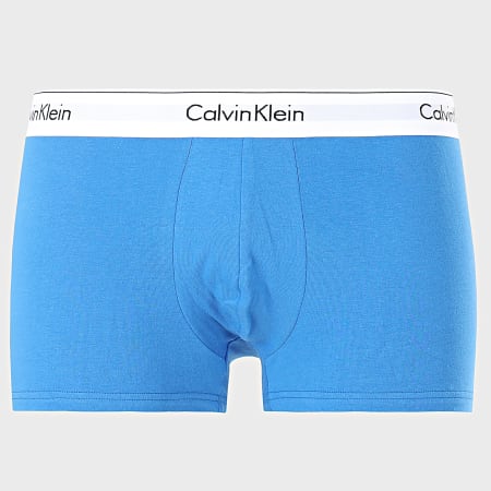 Calvin Klein - Lot De 2 Boxers 000NB1086A Gris Anthracite Chiné Bleu