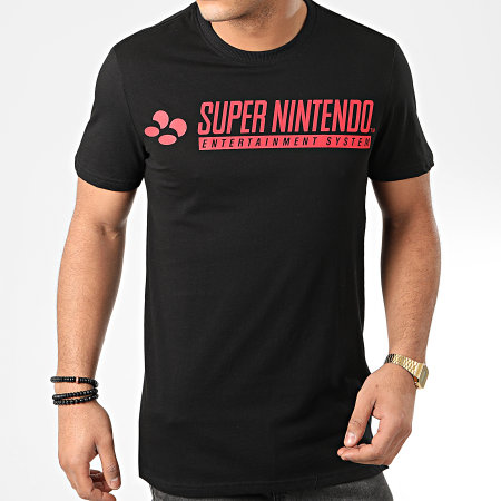 Nintendo - Tee Shirt Oversize Super Nintendo Noir