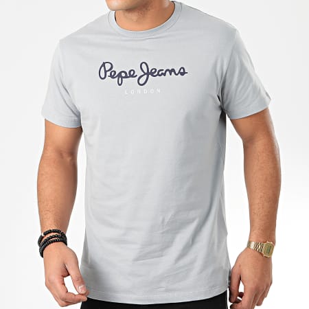 Pepe Jeans - Tee Shirt Eggo PM500465 Gris