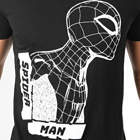 Marvel - Tee Shirt Side View Spidey Noir