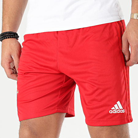 Adidas Sportswear - Short Jogging A Bandes FC Bayern Home DW7399 Rouge