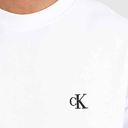 Calvin Klein - Sweat Crewneck CK Essential 4536 Blanc