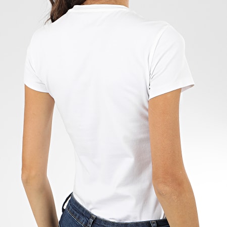 Guess - Tee Shirt Femme Strass W01I20-J1300 Blanc