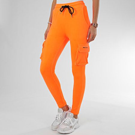 Project X Paris - Pantalon Jogging Femme F194045 Orange