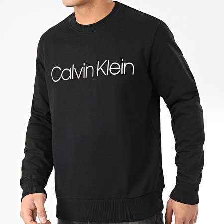 Calvin Klein - Sweat Crewneck Cotton Logo 4059 Noir