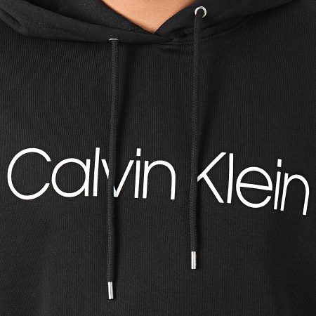 Calvin Klein - Sweat Capuche Cotton Logo 4060 Noir