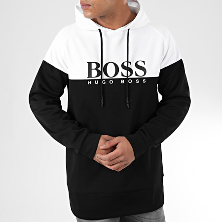 BOSS - Sweat Capuche Fashion 50420370 Noir Blanc