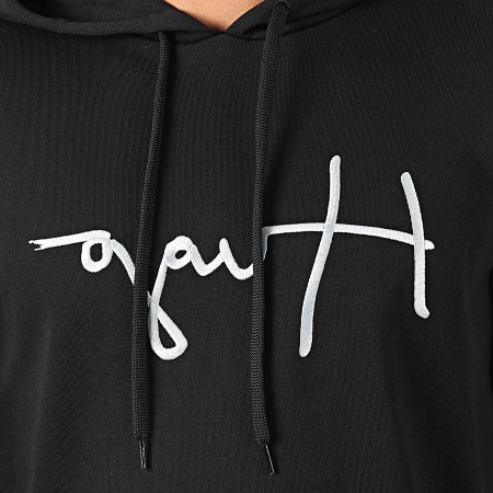 HUGO Sweat Capuche Dangfall 50425979 Noir LaBoutiqueOfficielle
