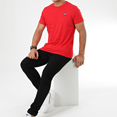 Le Coq Sportif - Tee Shirt Essential N2 1922084 Rouge