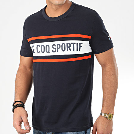 Le Coq Sportif - Tee Shirt Essential Saison N2 2010430 Bleu Marine