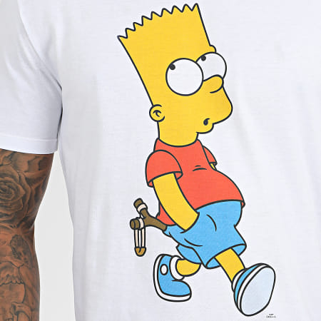 The Simpsons - Tee Shirt Innocent Blanc
