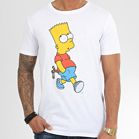The Simpsons - Tee Shirt Innocent Blanc