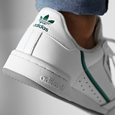 Cancelar exceso Viaje Adidas Originals - Baskets Continental 80 EF5990 Footwear White Glory Green  Collegiate Navy - LaBoutiqueOfficielle.com