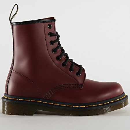 Dr Martens - Boots Femme 1460 Smooth 11822600 Cherry Red