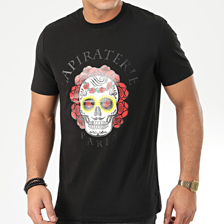 La Piraterie - Tee Shirt Santa Muerte Noir