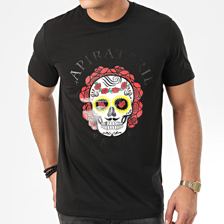 La Piraterie - Tee Shirt Santa Muerte Noir