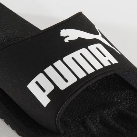 Puma - Claquettes Purecat 360262 Black White