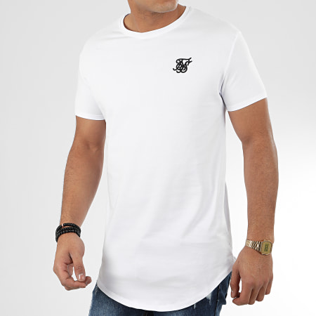 SikSilk - Tee Shirt Oversize Core 15812 Blanc