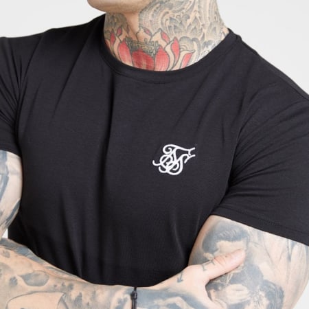 SikSilk - Tee Shirt Oversize Core 15816 Noir