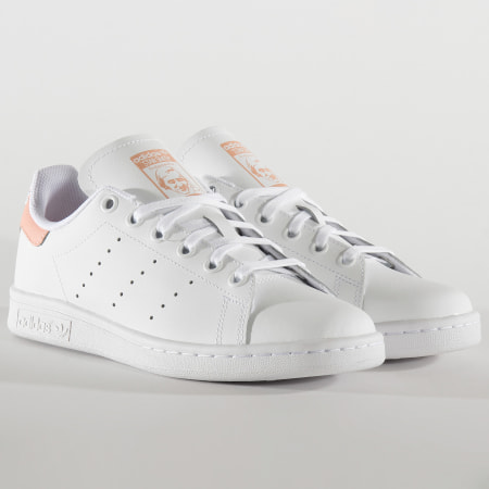 Adidas Originals - Baskets Femme Stan Smith EE7571 Footwear White Glow Pink
