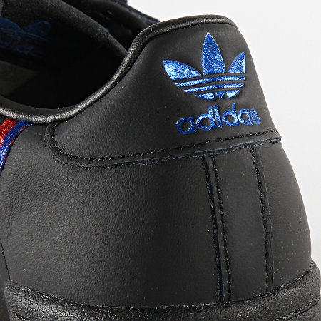 Adidas Originals - Baskets Femme Continental 80 Strap EE5576 Core Black Core Royal Scarlet