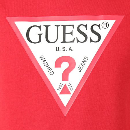 Guess - Sweat Crewneck M01Q37-K6ZS0 Rouge