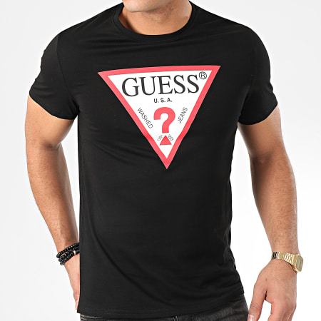 Guess - Tee Shirt M01I71-I3Z00 Noir