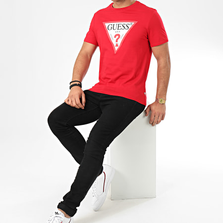 Guess - Tee Shirt M01I71-I3Z00 Rouge