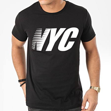 Luxury Lovers - Tee Shirt NYC Noir Blanc