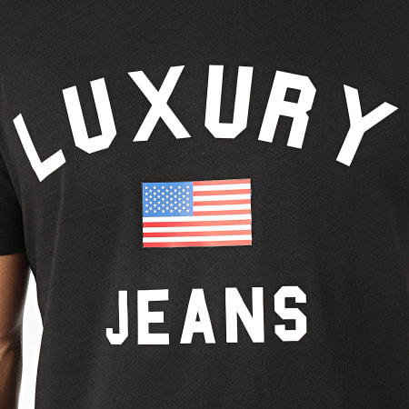 Luxury Lovers - Tee Shirt Luxury Jeans Noir