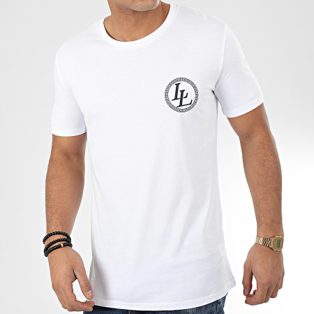 Luxury Lovers - Tee Shirt Roses Are Red Blanc