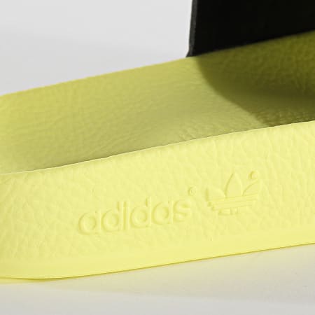 Adidas Originals - Claquettes Femme Adilette EG5006 Yellow Tint Cloud White