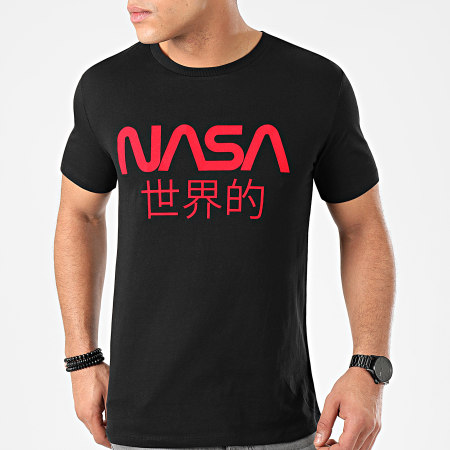 NASA - Maglietta Giappone Nero Rosso