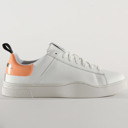 Diesel - Baskets S-Clever Low Lace Y02045-P0299 White Orange Peach