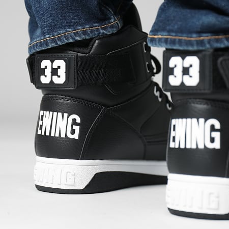 Ewing Athletics - Sneakers 33 Hi Orion 1BM00640 Nero Bianco
