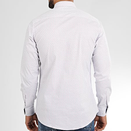 Paname Brothers - Chemise Manches Longues CH56 Blanc