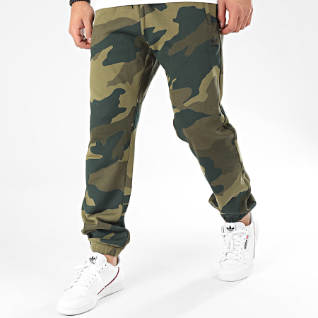 Adidas Originals - Pantalon Jogging FM3362 Vert Kaki Camouflage
