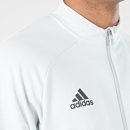Adidas Sportswear - Veste Zippée DFB FS7040 Gris Clair