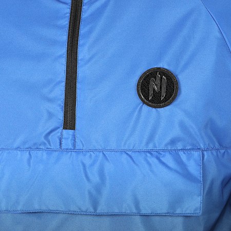 NI by Ninho - Coupe-Vent Dégradé A Bandes 9077 Bleu Blanc