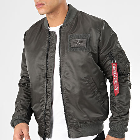 Alpha Industries - Bomber MA-1 TT 196701 Gris Anthracite