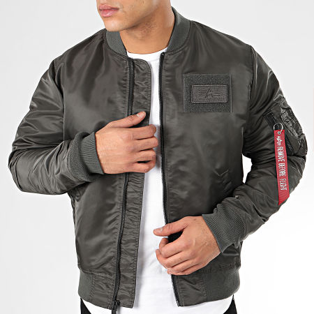 Alpha Industries - Bomber MA-1 TT 196701 Gris Anthracite