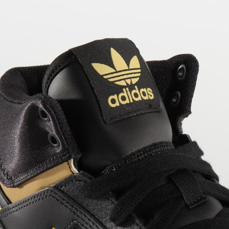 Adidas Originals - Baskets Drop Step EF7144 Core Black Gold Metallic Cloud White