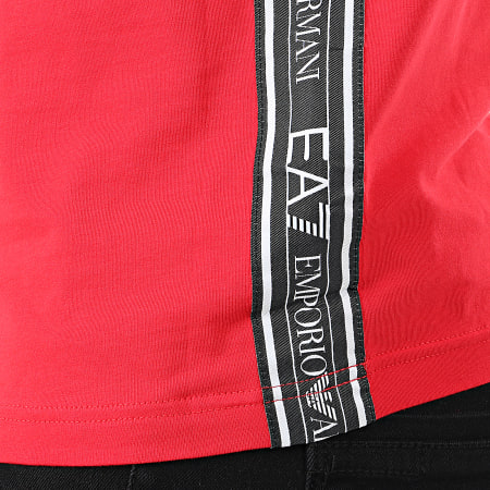 EA7 Emporio Armani - Tee Shirt 3HPT07-PJ03Z Rouge Noir Blanc